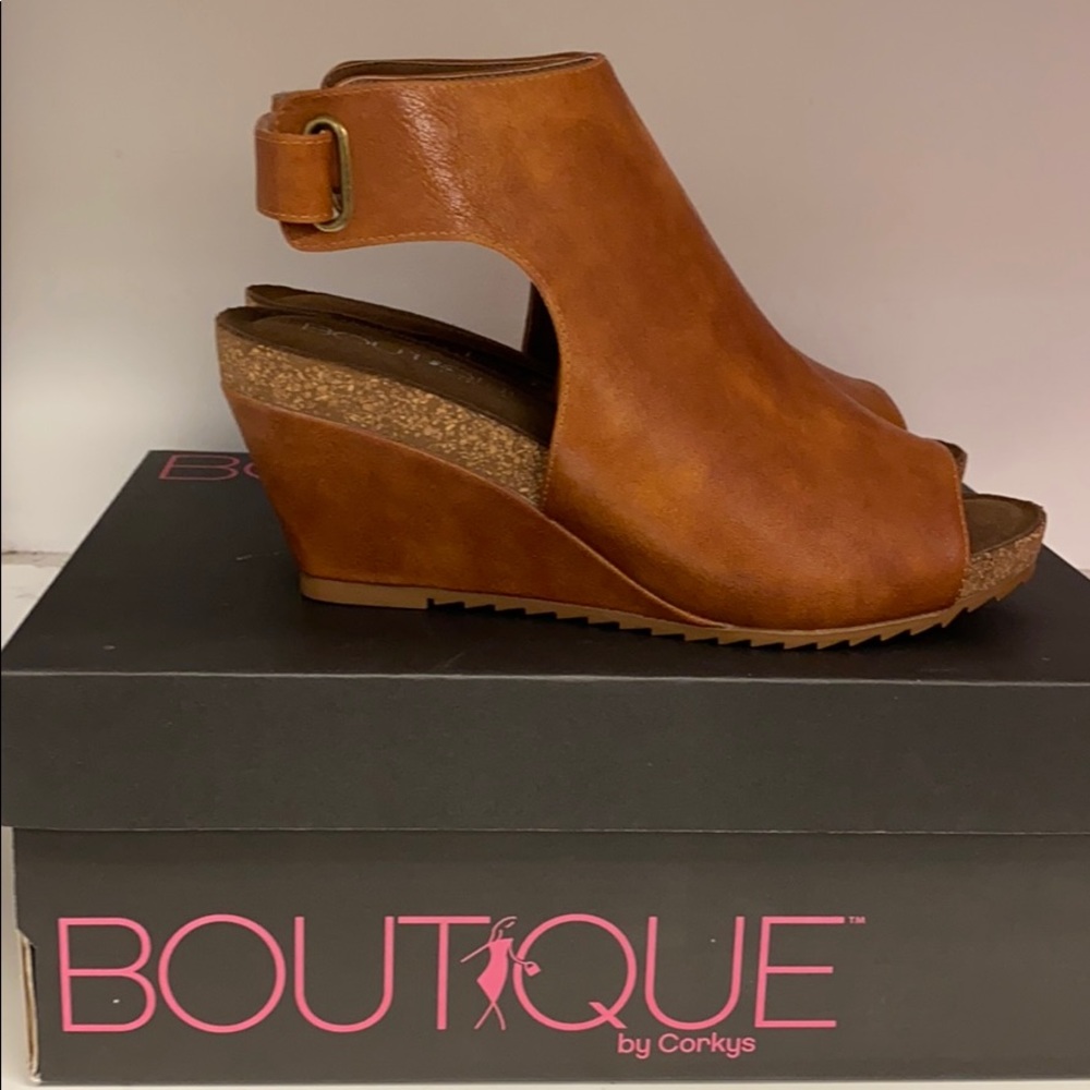 Boutique by Corkys wedge sandal